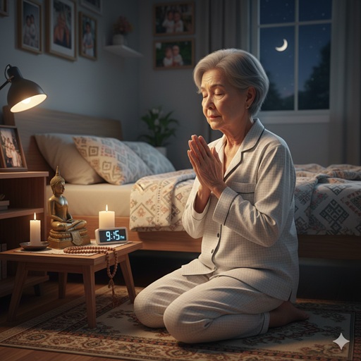 สวดมนต์ก่อนนอนชินบัญชรแผ่เมตตา