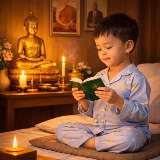 สวดมนต์ก่อนนอน เสริมดวง เสริมโชคลาภ